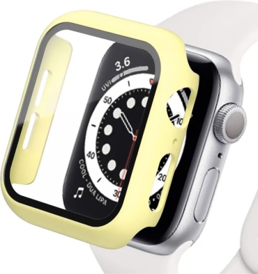Чехол BOGEMA для Apple Watch Series 7,8,9 / 45mm желтый