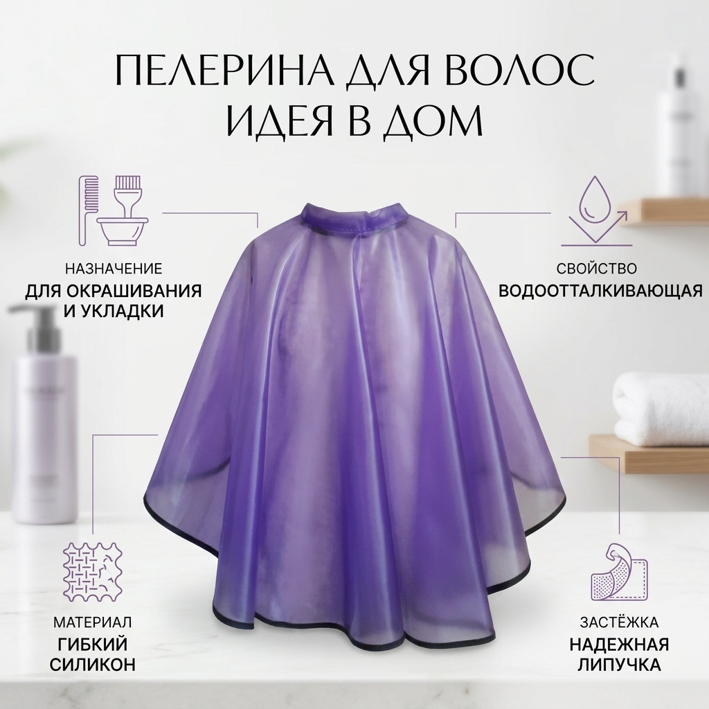 Идея в Дом Пелерина для покраски и укладки волос