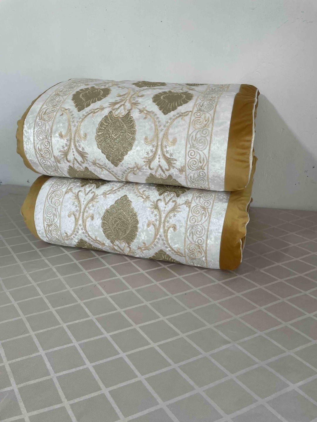 Чехол для корпе 230x80 см, вата, золотистый