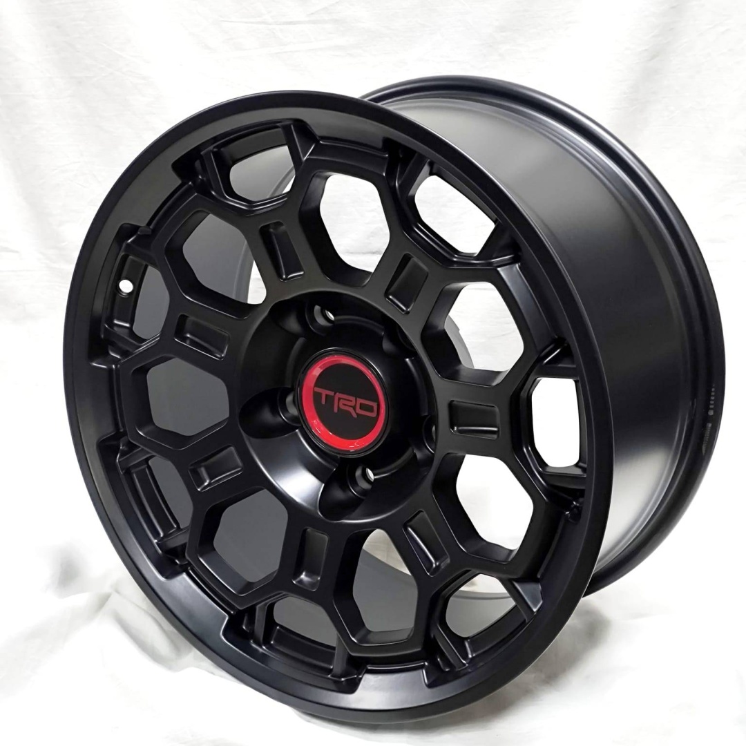 TRD Design 8672 9x18/5x150 D110.1 ET12 4 диска черный матовый