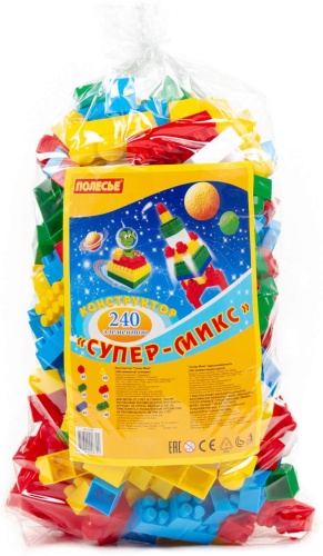Конструктор Полесье Самоделкин 6790, деталей 240 шт