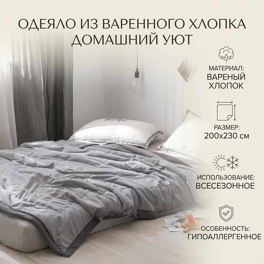 Одеяло Домашний уют 200x230 всесезонное