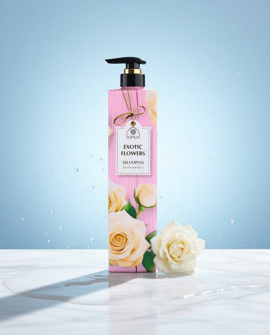 RaYYaN Exotic Flowers Vegan Formula шампунь 1100 мл