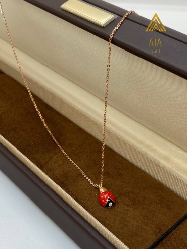 Колье AIA GOLD HG33 длина 50 см вес 2.25 г золото, без вставок