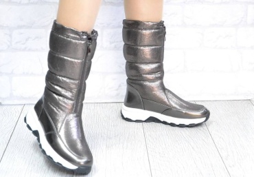 Дутики GLAMOUR бронзовый