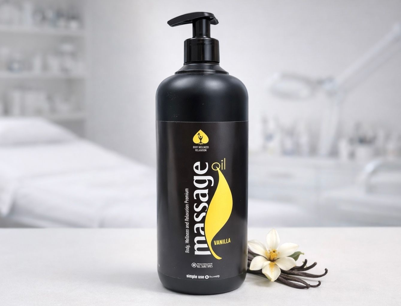 Simple Use Beauty Oil Vanilla Масло массажное 1000 мл