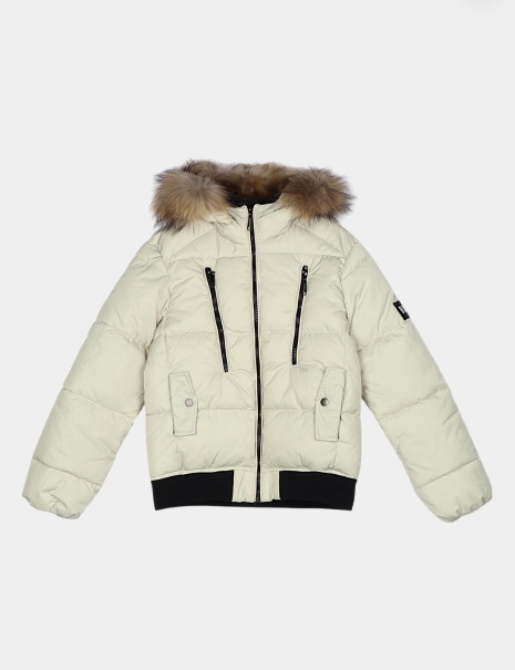 Зимняя куртка Bikkembergs kids Boy down jackets*Characters} белый