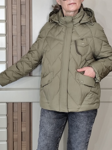 Демисезонная куртка Bogema Store хаки