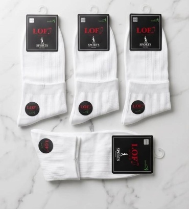 Носки KIT 6 пар белый 40