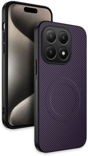 Чехол 7 Shop для Xiaomi 15T фиолетовый