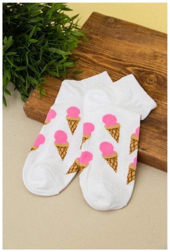 Носки iLikeGift 1 пара белый 35-40