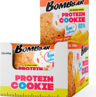BombBar печенье Orange-ginger 12 шт