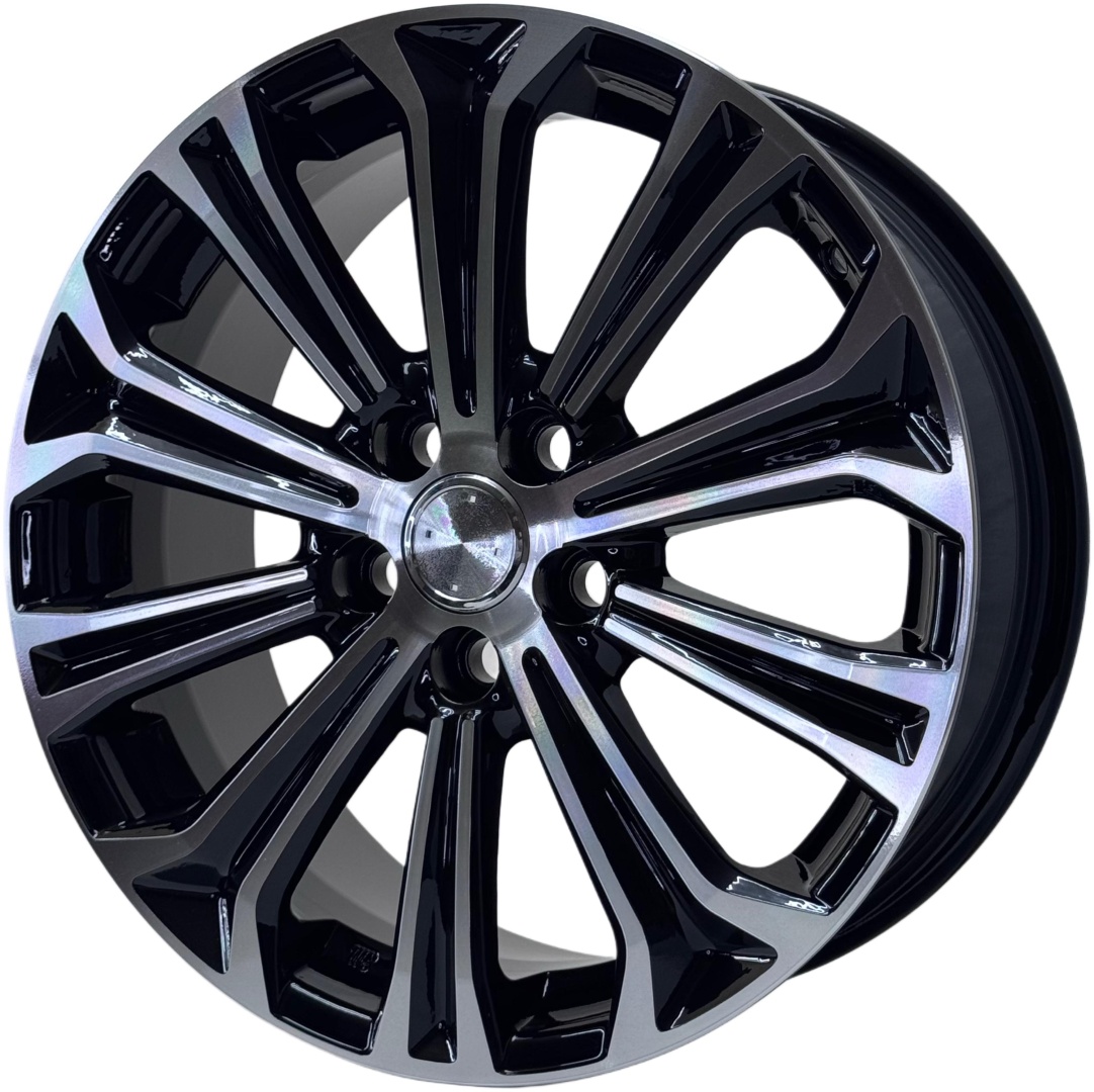 Yixing 1508WW 6.5x16/5x100 D67.1 ET35 4 диска черный, хром