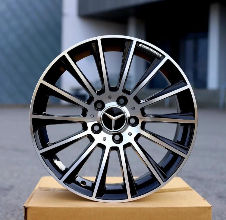 Rainbow Dance MERCEDES-BENZ 122 7x16/5x112 D66.6 ET35 4 диска черный, серебристый