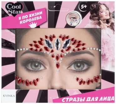 Наклейка на лицо Cool Star 1 шт