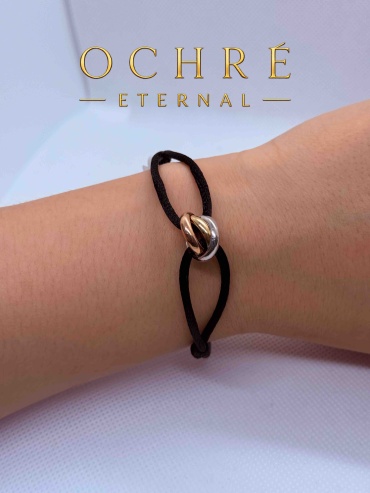 Ochré Eternal A17 длина 25 см, вес 1.1 г золото, плетение отсутствует