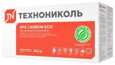 ТЕХНОНИКОЛЬ цена за упаковку экструдированный пенополистирол (XPS) 118х 58 см, толщина 30 мм