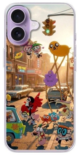Чехол BAIKO для Apple iPhone 16 рисунок
