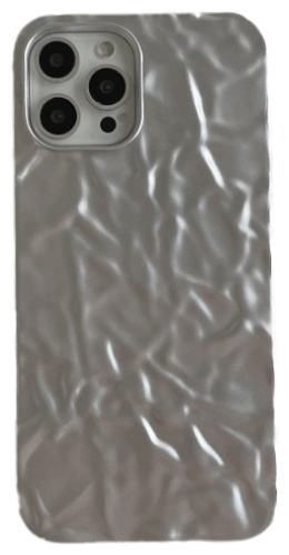 Чехол A-case для Apple iPhone 16 Pro серебристый