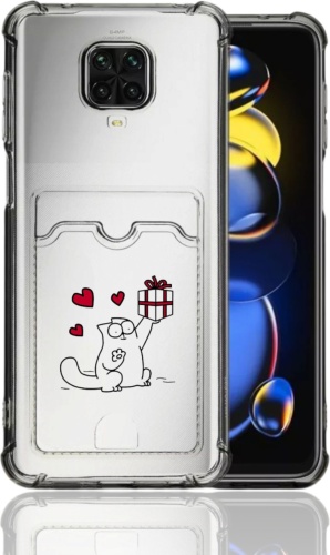 Чехол для Xiaomi Redmi Note 9 Pro, Redmi Note 9s прозрачный