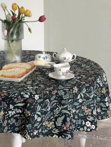 Скатерть Maryam decor & textile 170x170 см, хлопок, дак, 1 шт