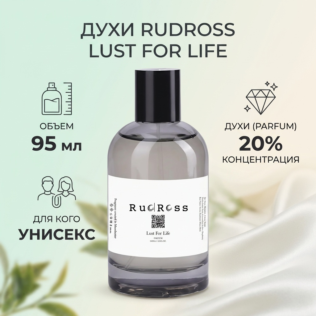 Rudross Lust For Life духи PARFUM 95 мл, унисекс