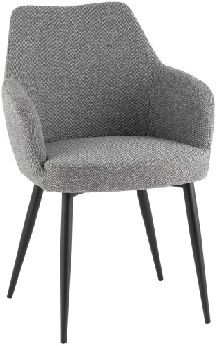 Стул SK Trade Katys, 87x60x62 см, серый, черный 1 шт.