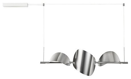 Светильник потолочный IKEA LED 14 Вт серебристый