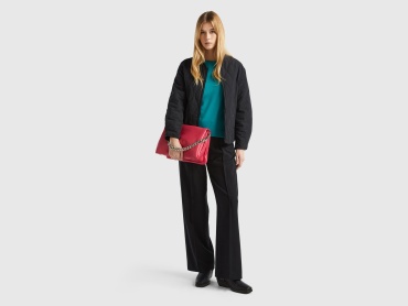 Демисезонная куртка UNITED COLORS OF BENETTON черный