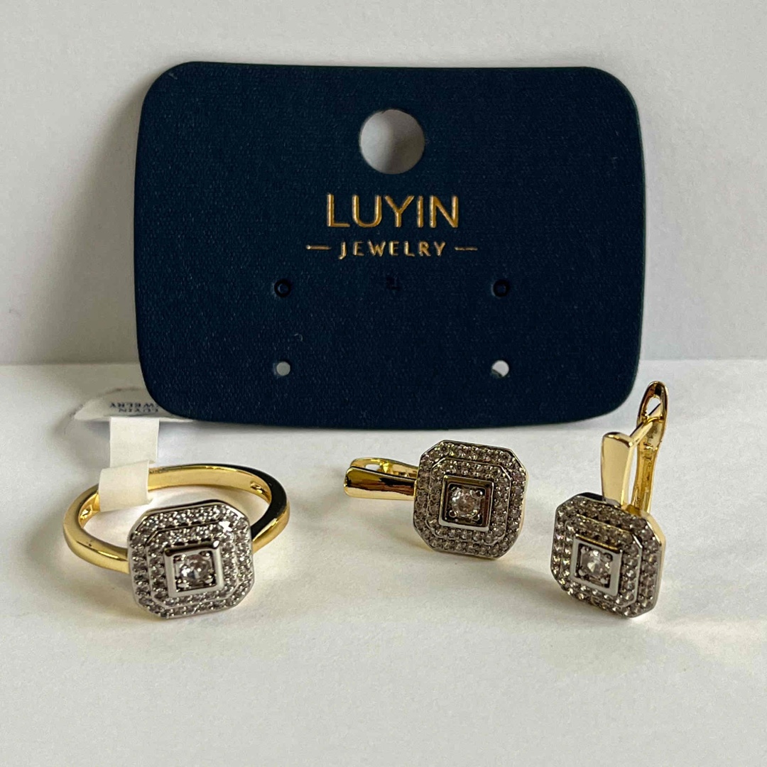Premium jewellery медицинское золото, фианит
