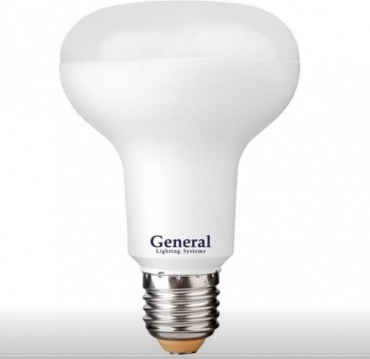 General Lighting Systems 10W E27, светодиодная, холодный синий