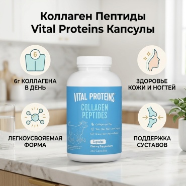 Vital Proteins Collagen Peptides капсулы 360 шт