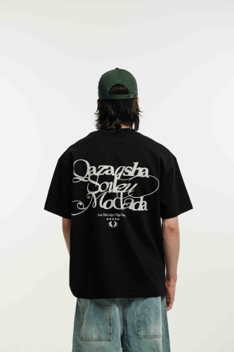Футболка QOIMA черный