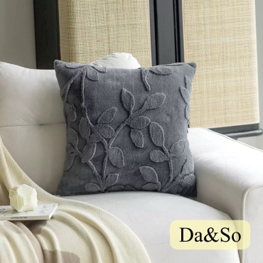 Наволочка Da&So Ts25 45x45 плюш, 1 шт