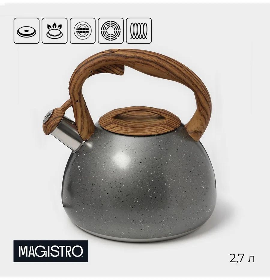 Чайник 459385744 1 л, сталь