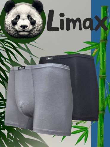 Боксеры LIMAX черный, серый