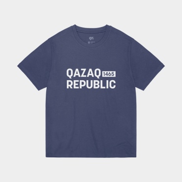 Футболка QAZAQ REPUBLIC qrep1465 темно-серый