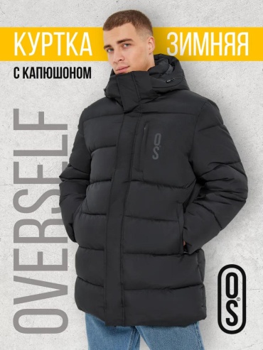 Парка OVERSELF черный