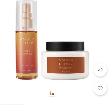 Набор Amber Elixir набор для тела для женщин