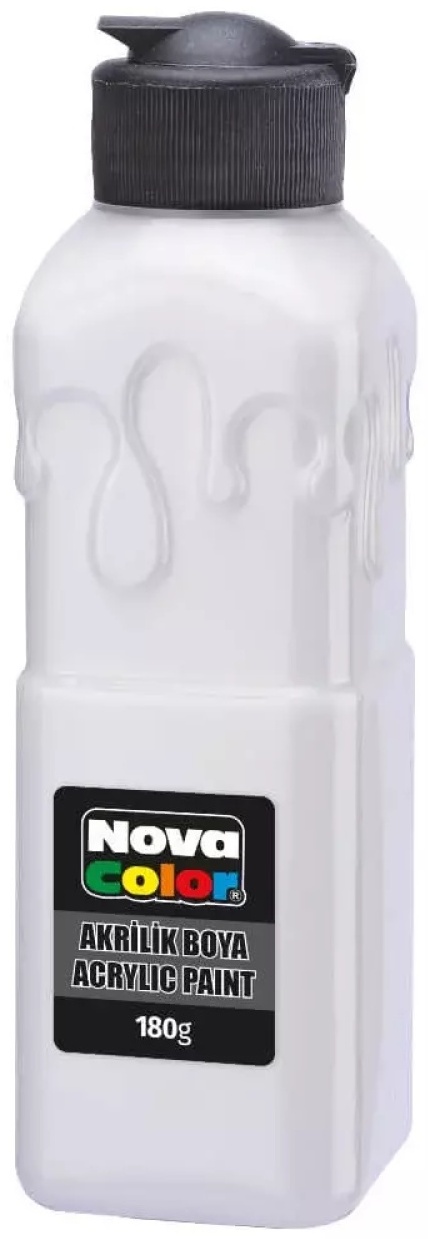 Краски Акриловые NovaColor NC-100 белый 1 шт 180 мл
