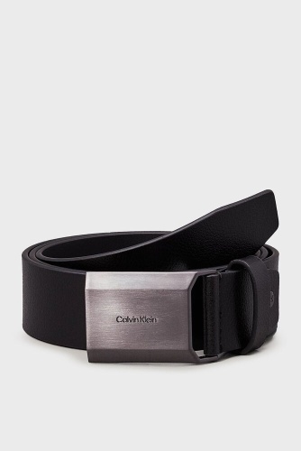 Ремень Calvin Klein натуральная кожа 95 см черный