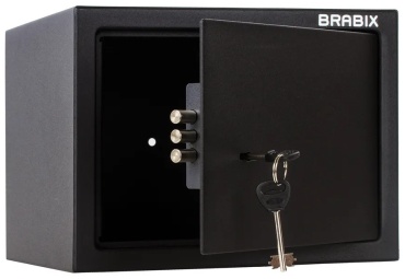 Сейф BRABIX SF-230KL ключевой замок (55х30х25 мм)