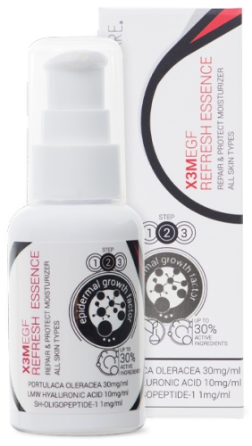 Clinicare эссенция X3M EGF REFRESH ESSENCE MOISTURIZER для лица, для зоны декольте 50 мл