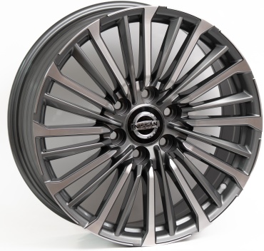Kipardo FBX422-20 8x20/6x139.7 D78.1 ET35 4 диска серебристый, графит