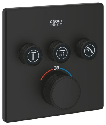Термостат для душа Grohe Grohtherm SmartControl 102167KF00, однозахватный