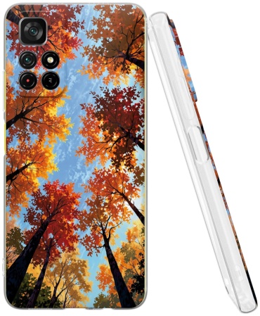 Чехол Mcover для POCO Poco M4 Pro рисунок