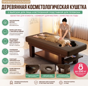 Кушетка до 250 кг 80х190 см