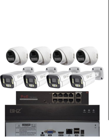 BHZ Trend комплект видеонаблюдения BHZ4K, 8MP, расширение 3840x2160