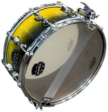 Рабочий барабан MAPEX Saturn Snare Drum SULPHUR FADE SRS4650UJ желтый