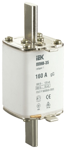 IEK предохранитель ножевой 1 шт, DPP30-160